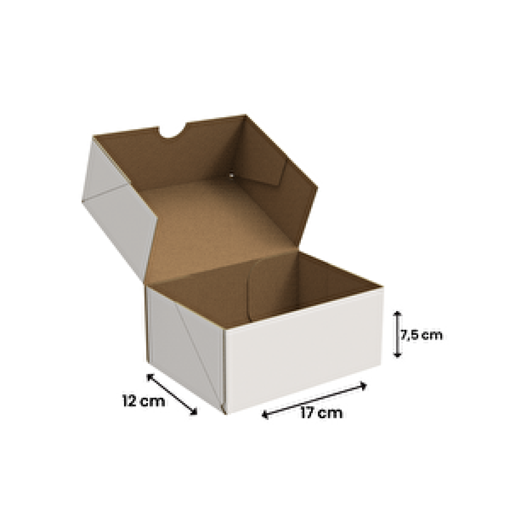 Packanya 17x12,5x7,5 - Beyaz Kesimli Karton Kutu - Internet Ve Kargo Kutusu - 500 Adet 500 Adet Posta Kutusu Fiyatı