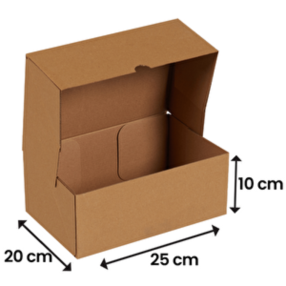 Packanya 25x20x10-200 Adet Kesimli Karton Kutu - Internet Ve Kargo Kutusu 200 Adet Posta Kutusu Fiyatı