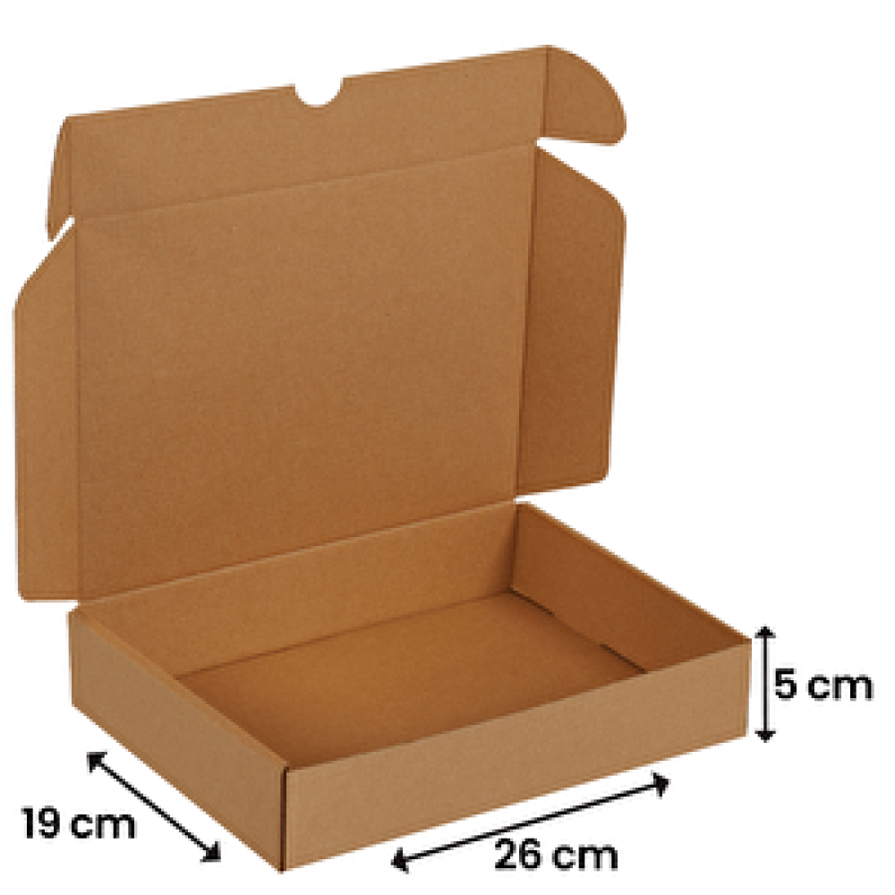 Packanya 26x19x5-1000 Adet Kilitli E Ticaret Karton Kargo Kutusu 1000 Adet Posta Kutusu Fiyatı