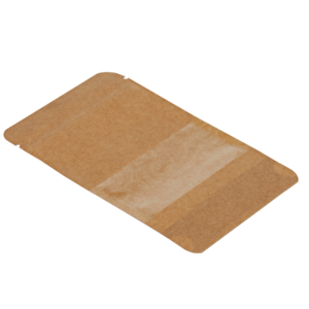 Packanya 8,5 Cm X 14,5 Cm + 2,5 Cm -500 Adet Kraft Dar Pencereli Doypack 500 Adet Saklama Kapları Fiyatı