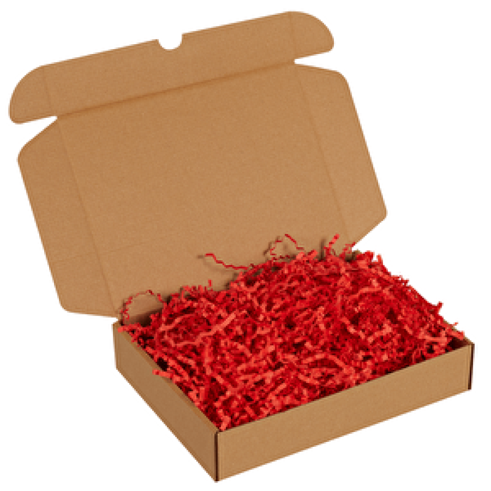 Packanya Kırmızı Kırpık Kağıt ( Zigzag Kağıt ) - 50 Gr 50 gram Posta Kutusu Fiyatı
