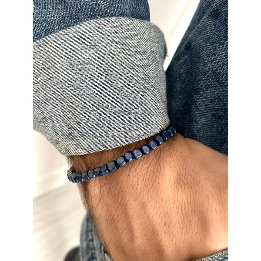 Padore Accessory Okyanus Mavisi Şık Ahşap Bileklik - Mavi Saat ve Bileklik Aksesuarı Fiyatı