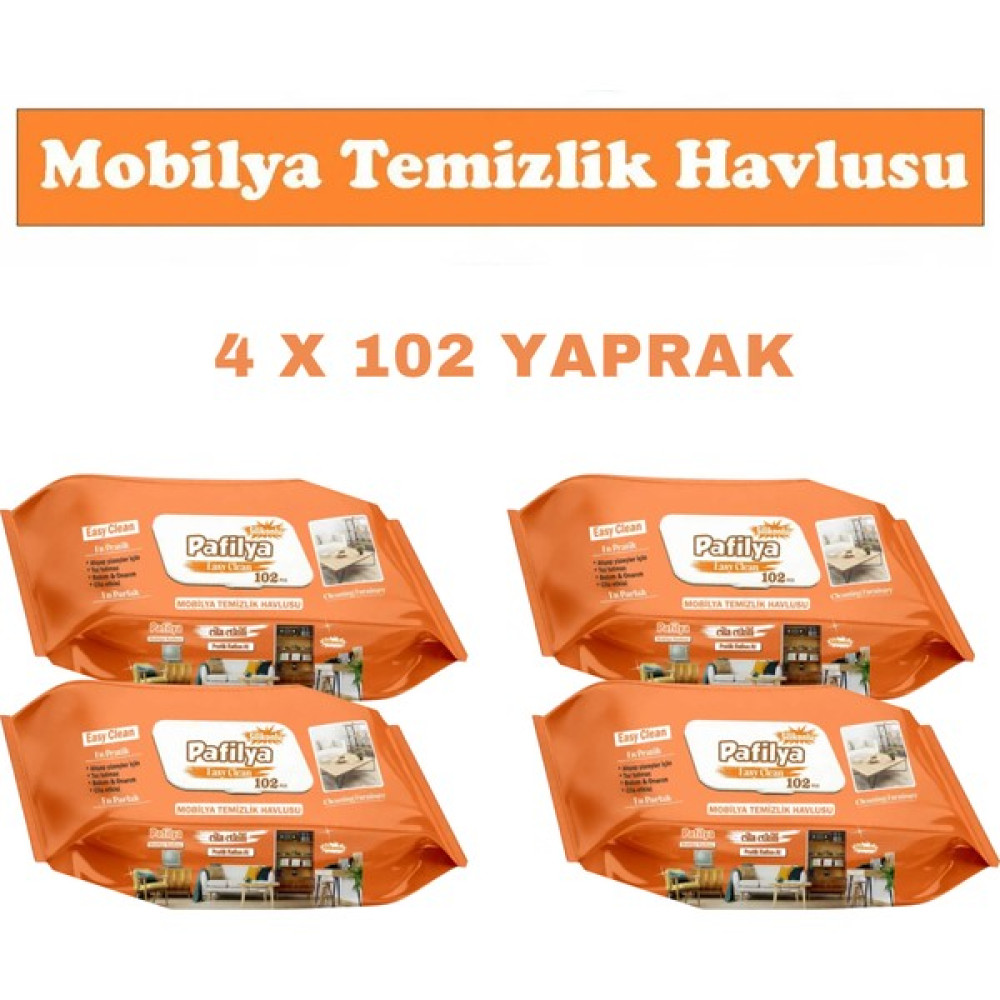 Pafilya Mobilya ve Yüzey Temizlik Havlusu 4X102 Yaprak Oto Boyaları Fiyatı