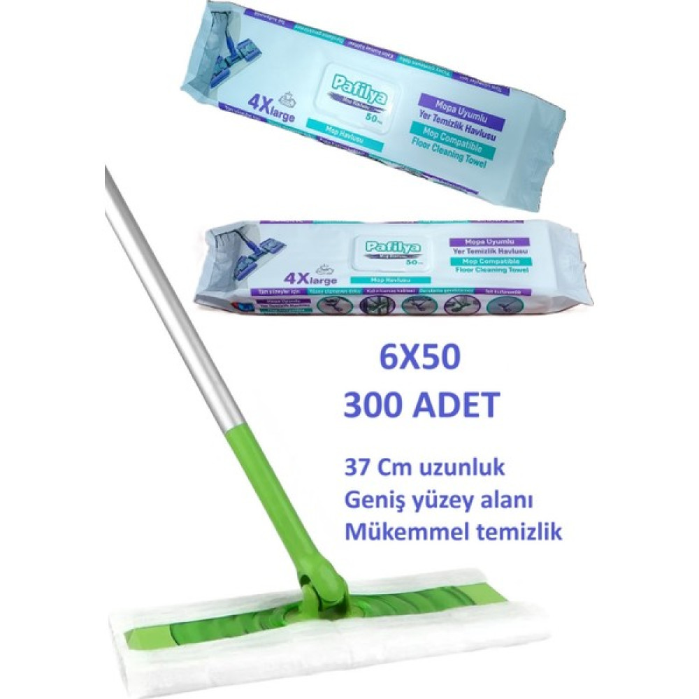 Pafilya Yüzey Temizleyici Mob Havlusu 6 Paket 300 Yaprak (1X50) Oto Boyaları Fiyatı