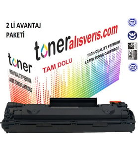 Paintter Hp Ce 285A 2Li Paket Muadil Toner P1100, P1102W, M1132, M1212, M1217 Tonerler Fiyatı