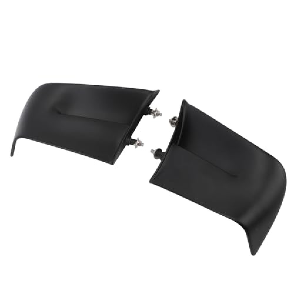 Pair of Motorcycle Winglets Matte Black Side Wing, Fit for Ducati V4 2022-2023, Enhance Aerodynamics and Style