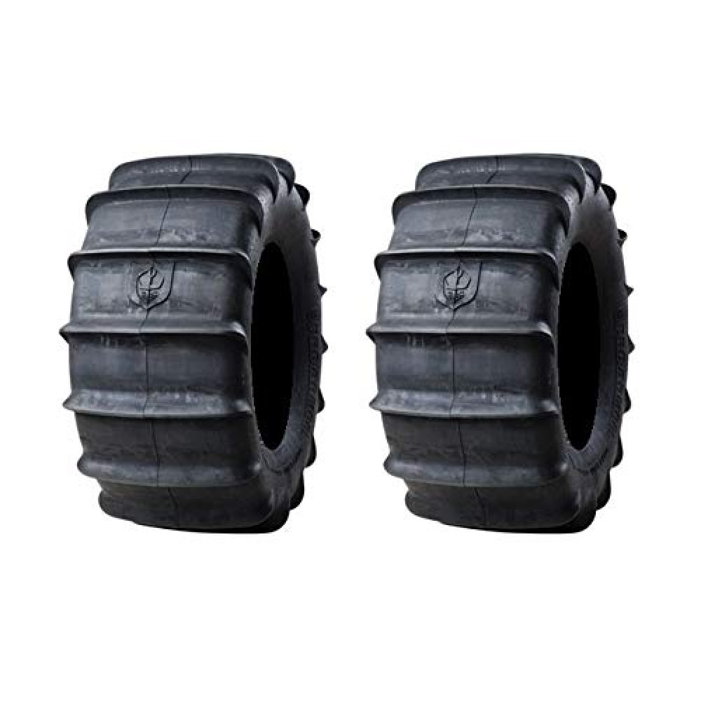 Pair of Pro Armor Sand Paddle Rear (4ply) ATV Tires [32x15-15] (2)