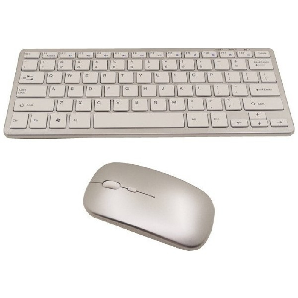 Pairuidaisi Keyboard 3.0/5.0 Bluetooth Kablosuz Klavye ve Fare Seti (Yurt Dışından) - Beyaz Klavye - Mouse Fiyatı