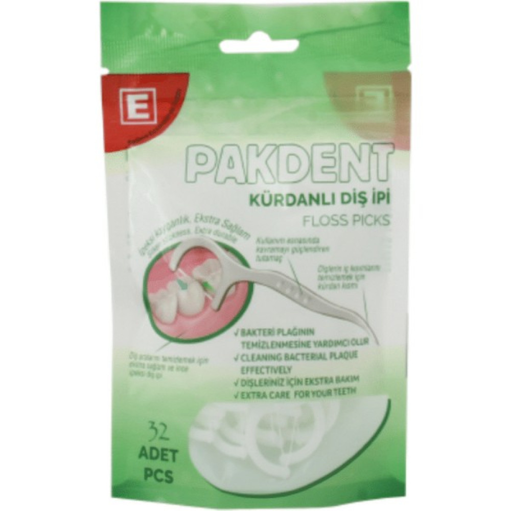 Pakdent 32'Li Pakdent Kürdanlı Diş Ipi Oto Boyaları Fiyatı