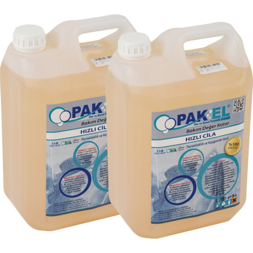 Pakel Glanztrockner Hızlı Cila 5 Kg - 2'li Paket Oto Boyaları Fiyatı