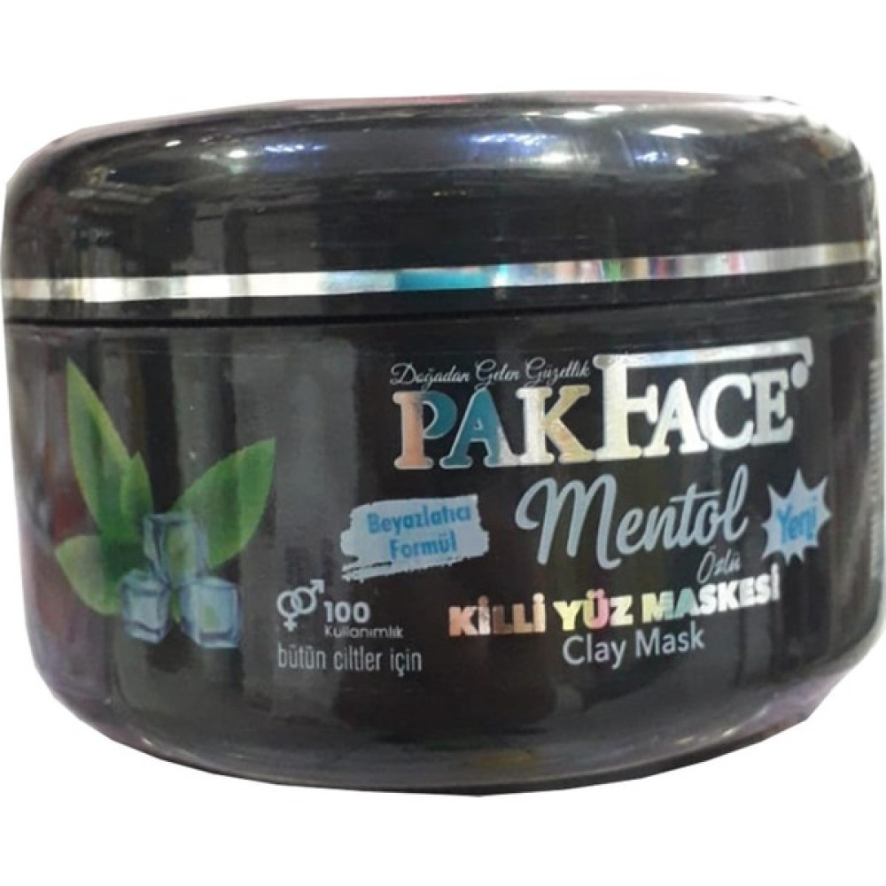 Pakface Kil Maskesi Mentol Özlü 700GR Maskeler Fiyatı