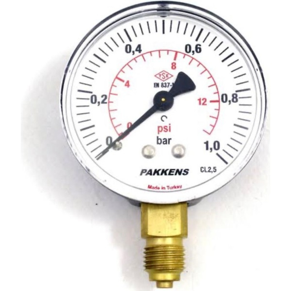Pakkens Manometre - Q63 0-1 Bar Alttan Bağlantılı Kuru Tip Manometre Diğer Test ve Ölçüm Cihazları Fiyatı