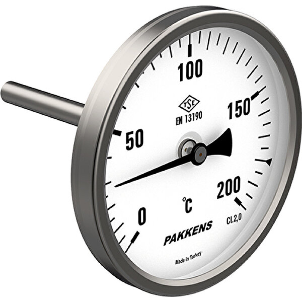Pakkens Ø 100 mm Pakkens 500 C° 40 cm Dalma Boylu Taş Fırın, Bahçe Fırını, Köy Fırını, Lahmacun, Pide Fırını Termometresi Termometre & Higrometre Fiyatı