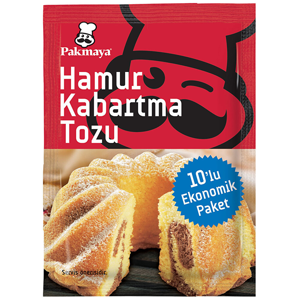 Pakmaya 10'lu Hamur Kabartma Tozu 100 Gr Tatlı ve Pasta Malzemeleri Fiyatı