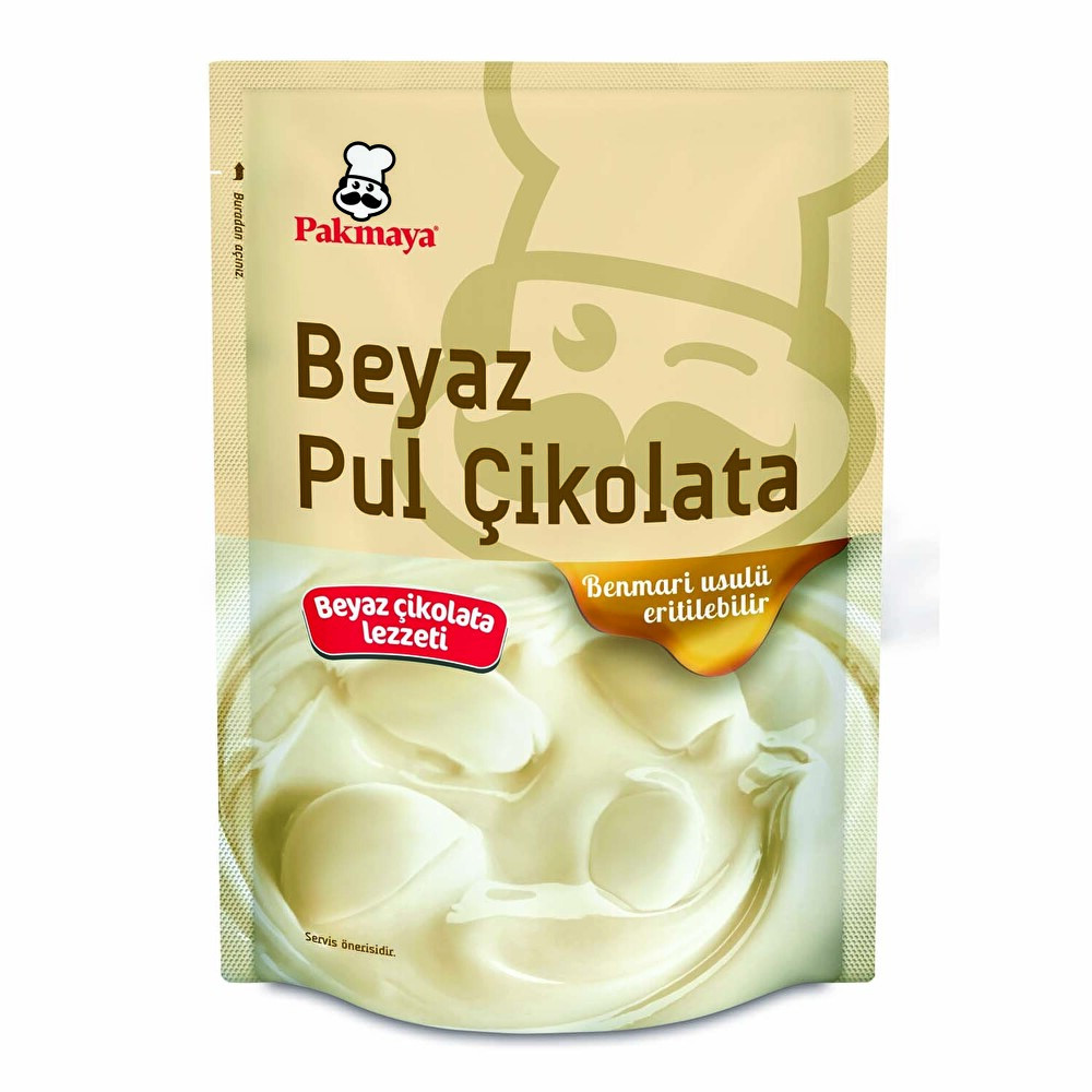 Pakmaya Beyaz Pul Çikolata 100 g Tatlı ve Pasta Malzemeleri Fiyatı