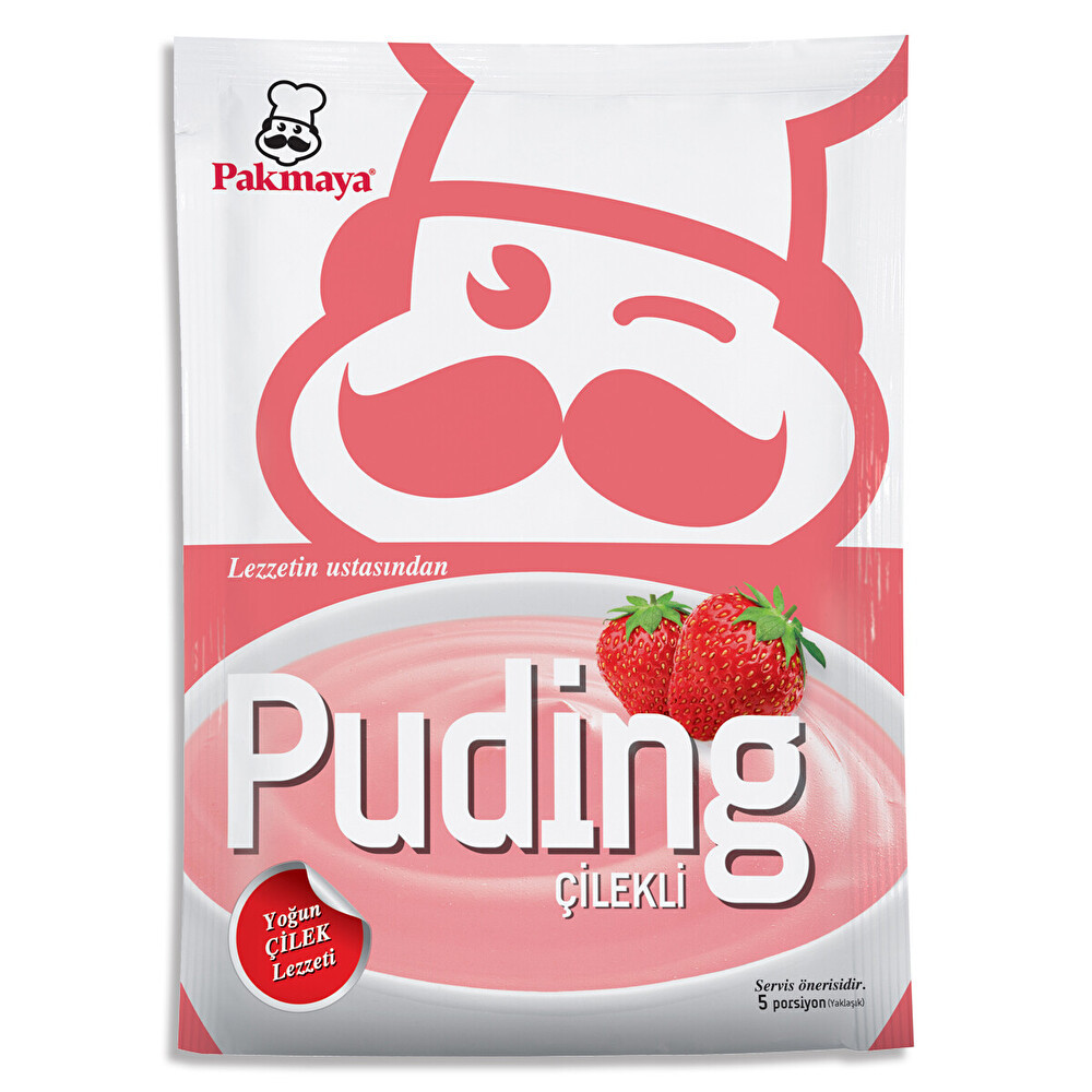 Pakmaya Çilekli Puding Unlu Mamüller Fiyatı