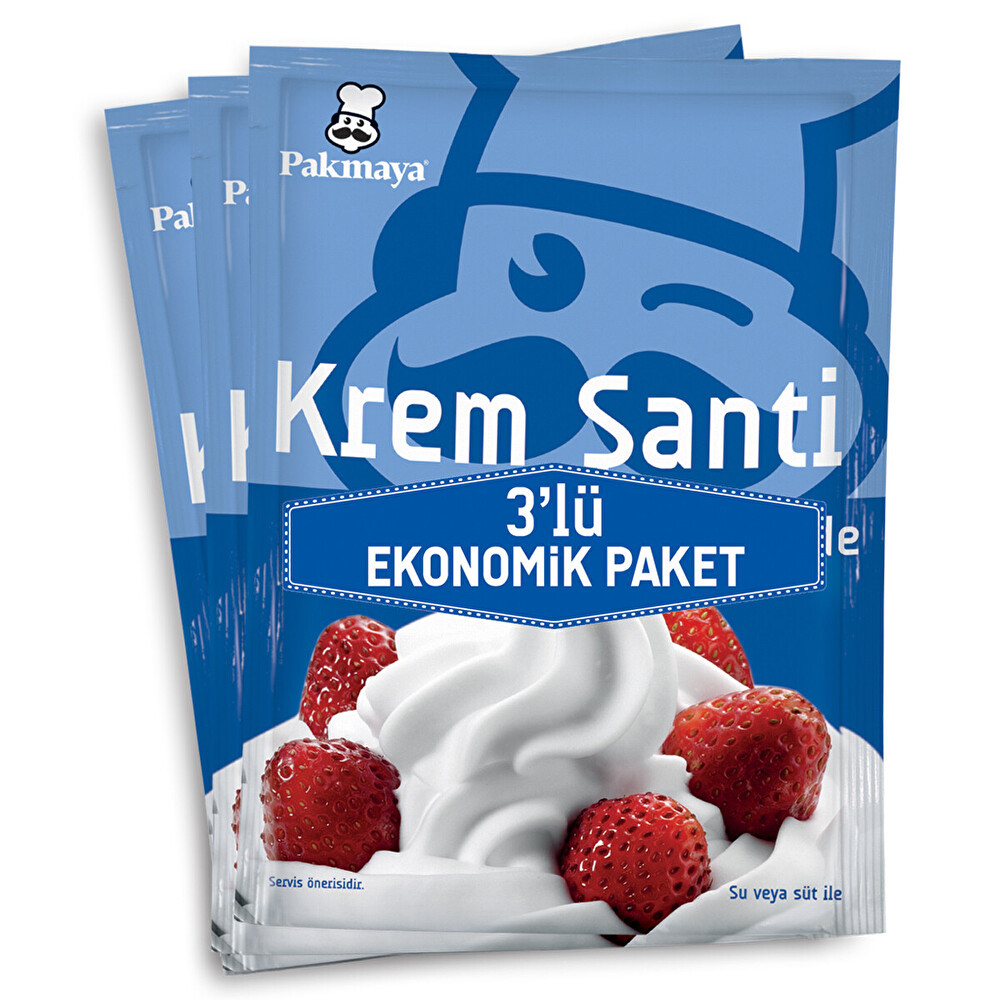 Pakmaya Kremşanti 3 Parça Tatlı ve Pasta Malzemeleri Fiyatı