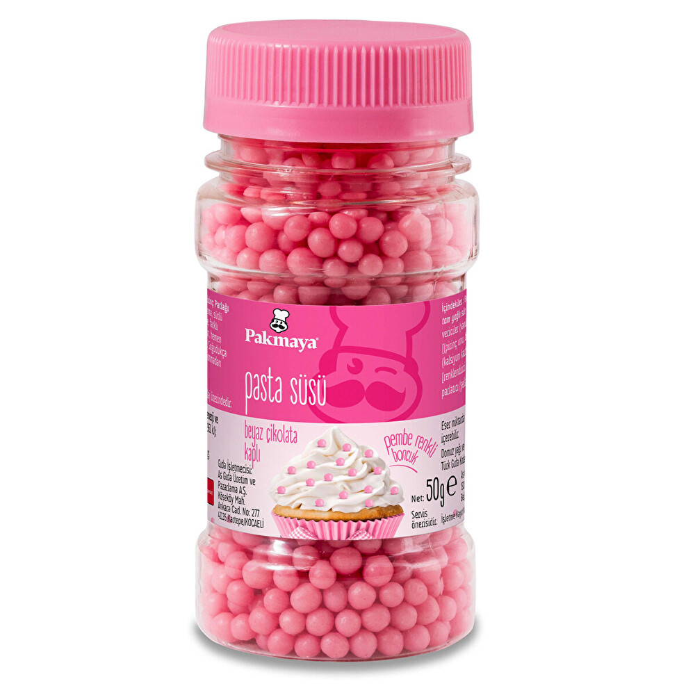 Pakmaya Pasta Süsü Pembe Boncuk 50 G Tatlı ve Pasta Malzemeleri Fiyatı