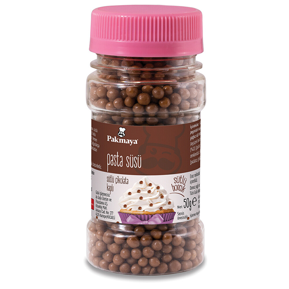 Pakmaya Pasta Süsü Sütlü Boncuk 50 G Tatlı ve Pasta Malzemeleri Fiyatı