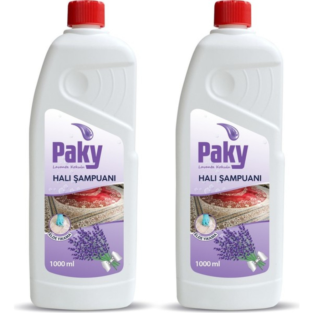 Paky Lavanta Halı Şampuanı 2 Adet 1000 ml Halı Şampuanı Fiyatı