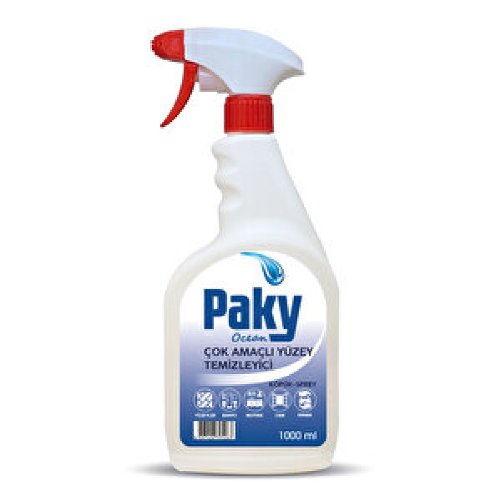 Paky Ocean Çok Amaçlı Yüzey Temizleyici 1000 Ml Parlatıcı ve Temizleyiciler Fiyatı