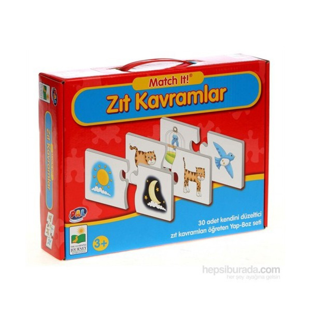 Pal Eşleştir Zıt Kavramlar 3+ Eğitici Oyuncak Fiyatı