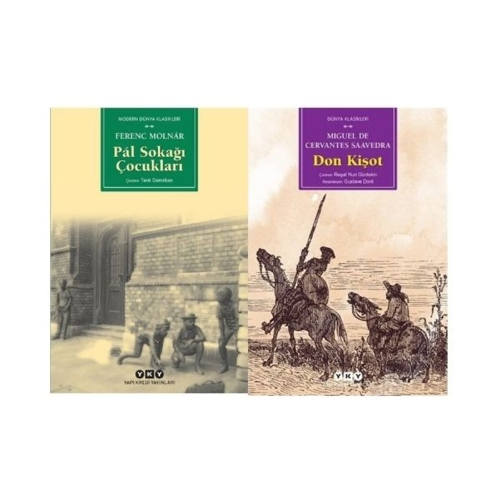 Pal Sokağı Çocukları - Don Kişot - Ferenc Molnár -Miguel De Cervantes Saavedra Çocuk Klasikleri Fiyatı