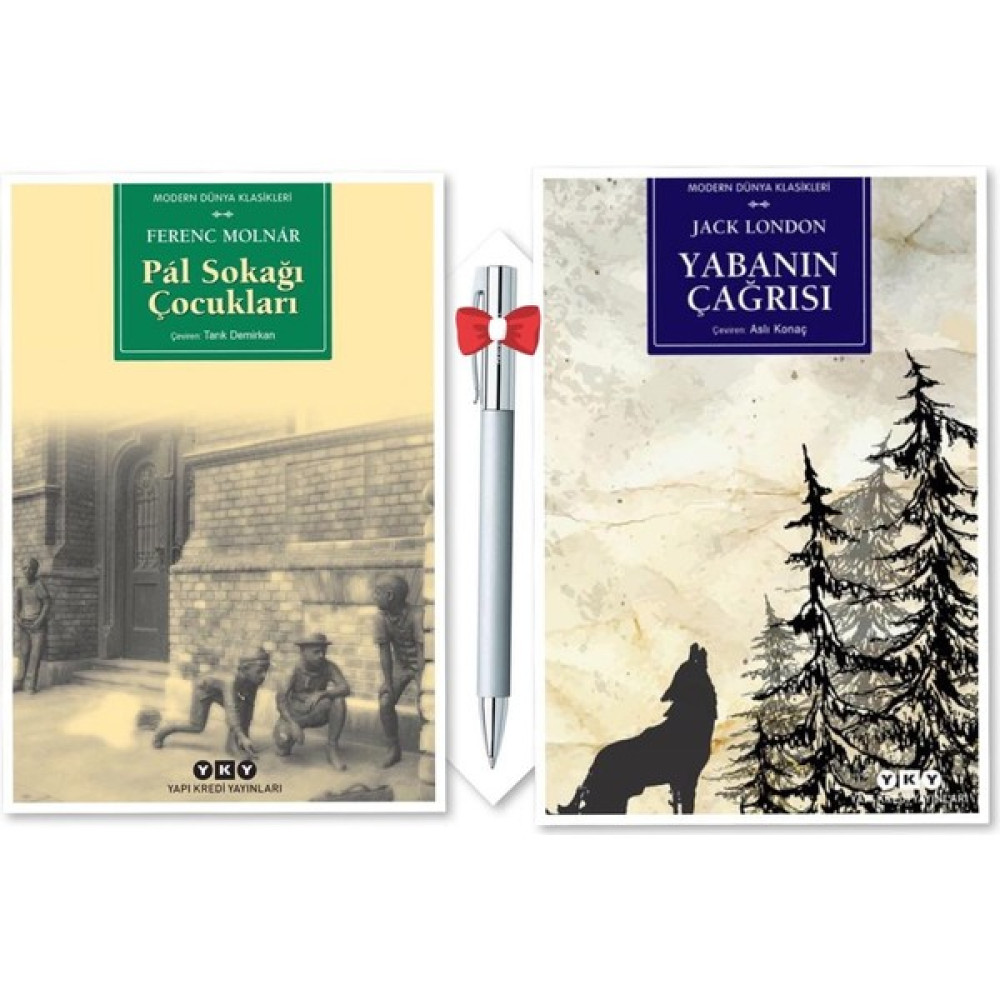 Pal Sokağı Çocukları - Ferenc Molnar & Yabanın Çağrısı - Jack London (2 Kitap),Caprice Kalem Çocuk Roman Fiyatı