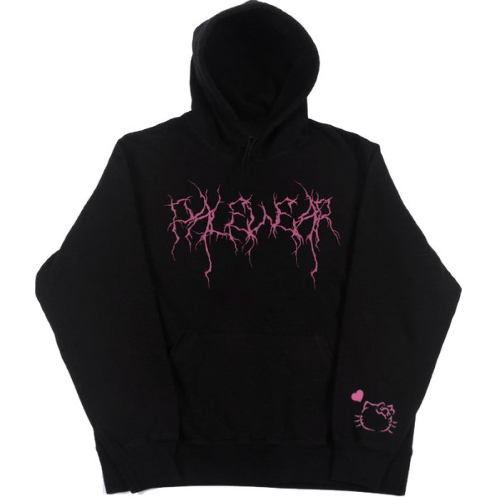 Pale Wear Dead Logo Kitty Detailed Hoodie - L Erkek Sweatshirt Fiyatı