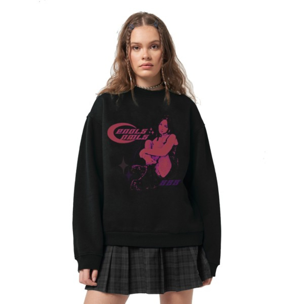 Pale Wear Streetwear Y2K Oversize Sweatshirt - L Erkek Sweatshirt Fiyatı