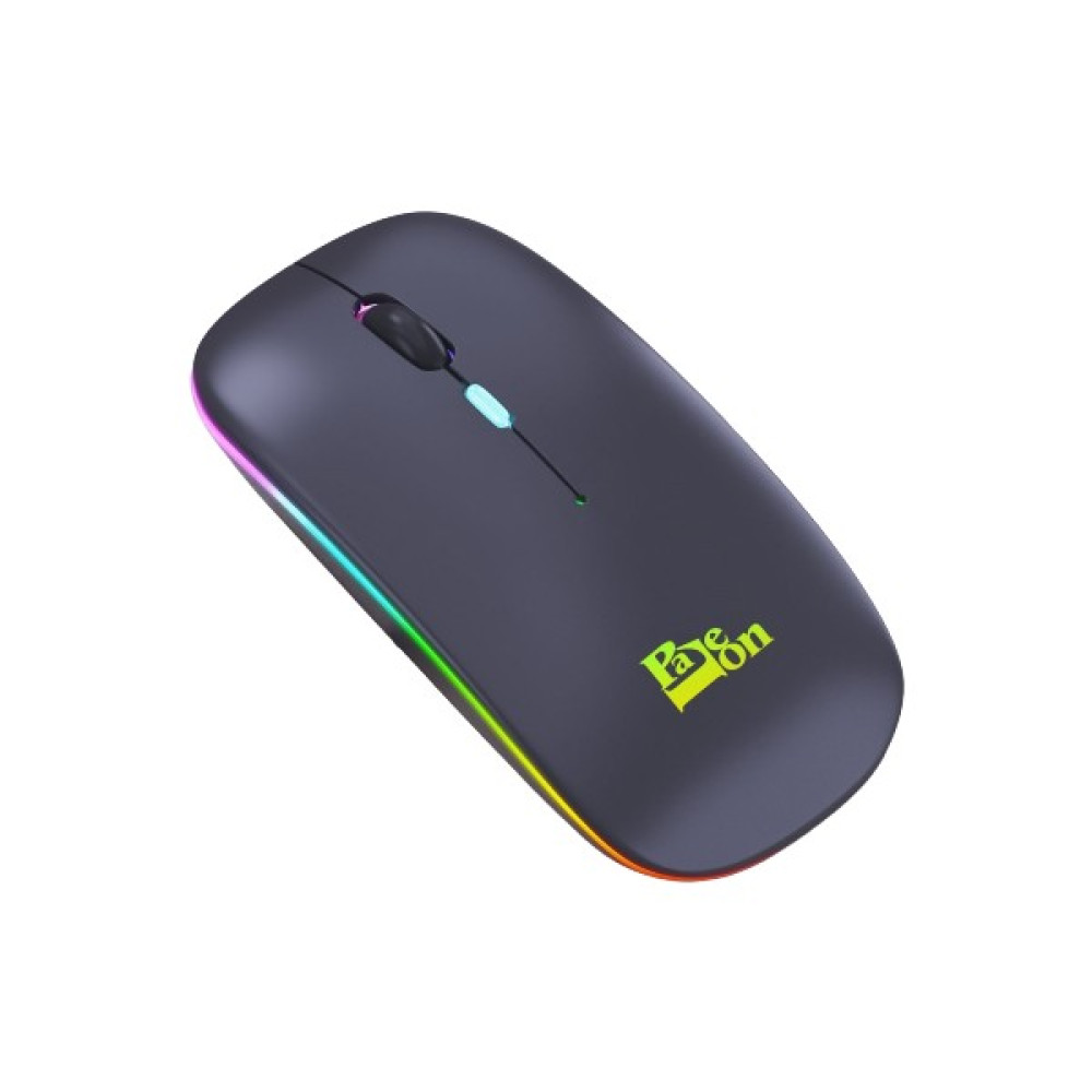 Paleon PLO-E1300 2.4GHz Rgb Işıklı Kablosuz Mouse - Siyah Klavye - Mouse Fiyatı