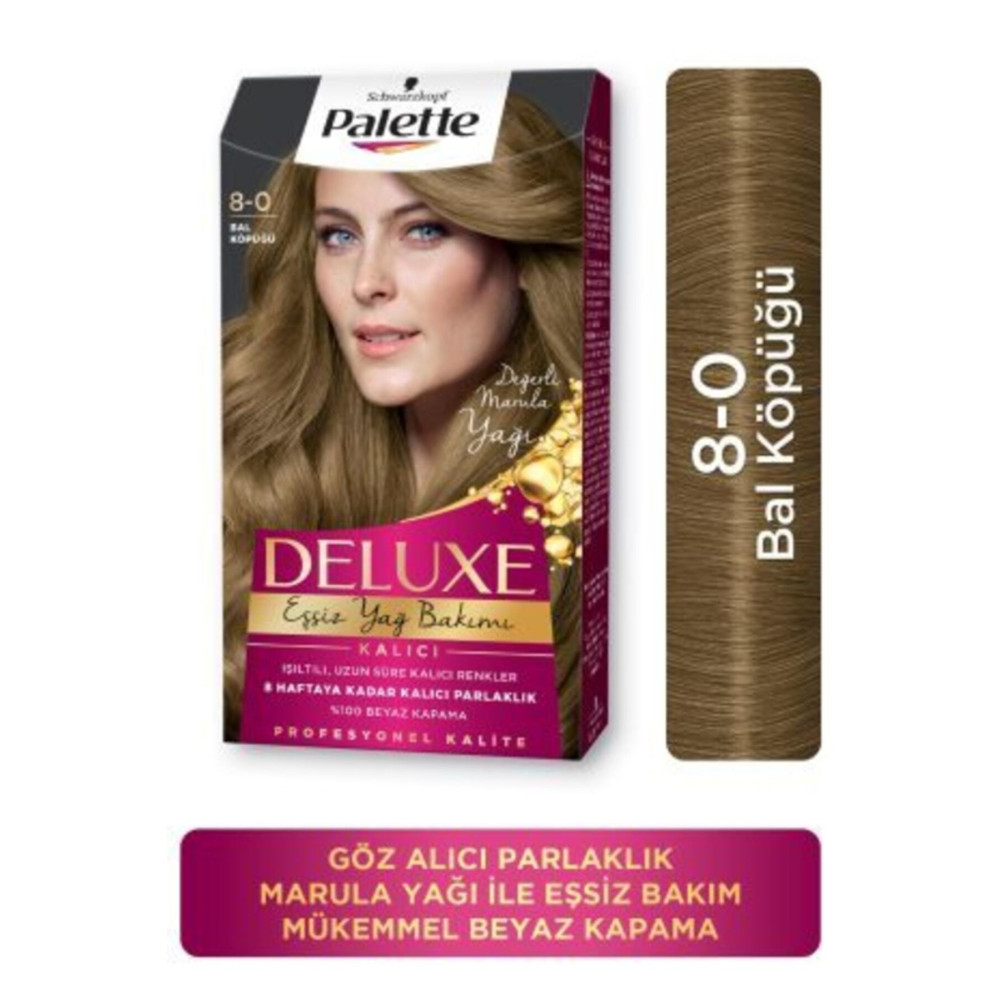 Palette Deluxe 8-0 Bal Köpüğü Saç Boyası Fiyatı