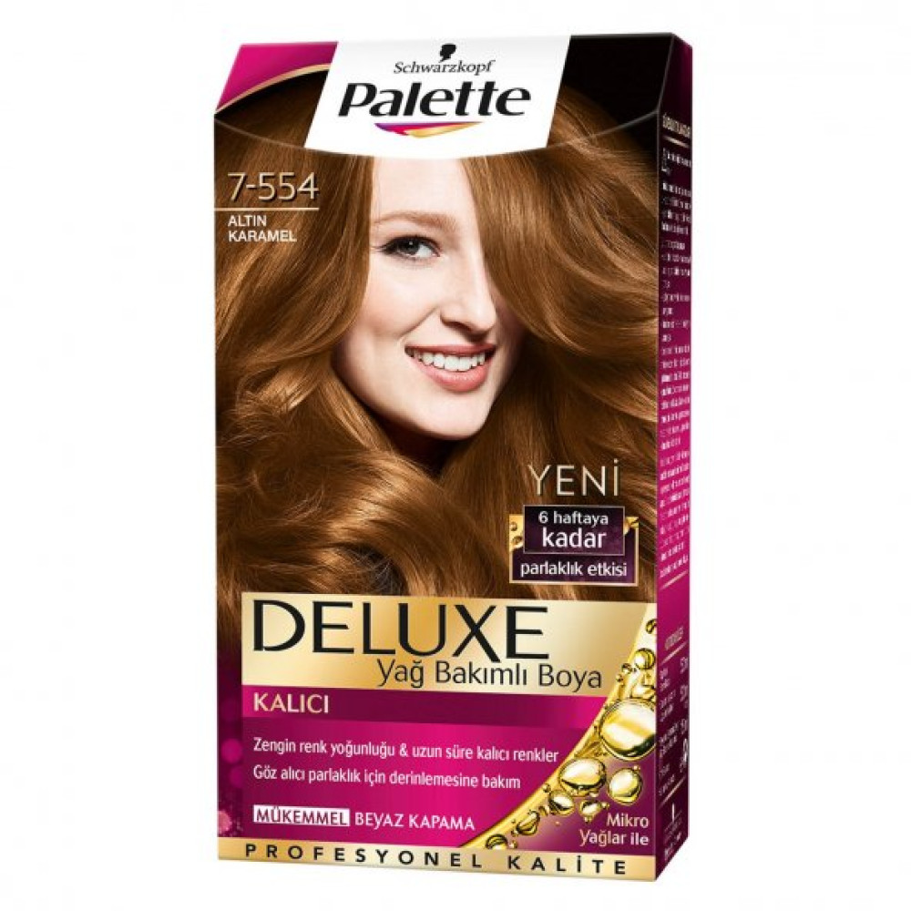 Palette Deluxe Altin Karamel 7/554 Saç Bakım Maskeleri & Serumlar & Spreyler Fiyatı