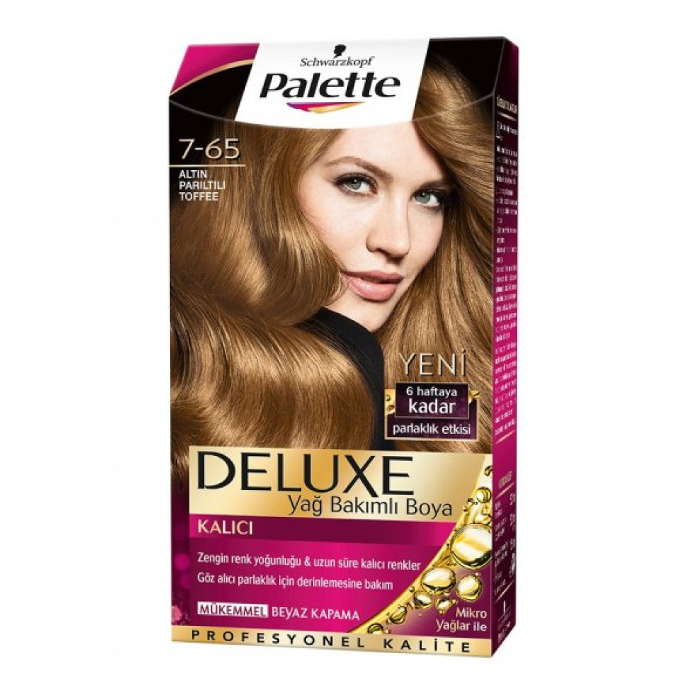Palette Deluxe Altin Pariltili Toffee 7-65 Saç Bakım Maskeleri & Serumlar & Spreyler Fiyatı