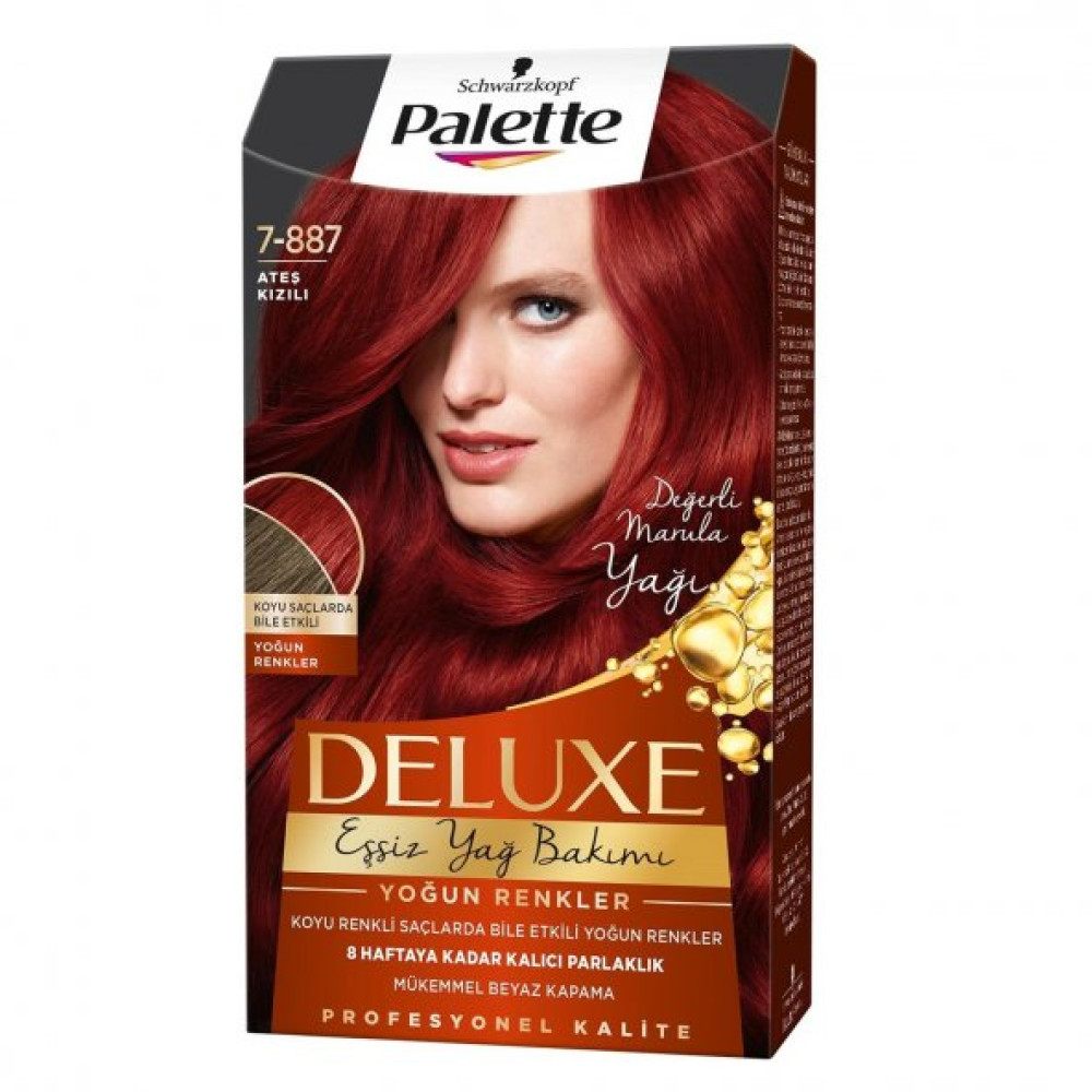 Palette Deluxe Ates Kizili 7-887 Saç Bakım Maskeleri & Serumlar & Spreyler Fiyatı