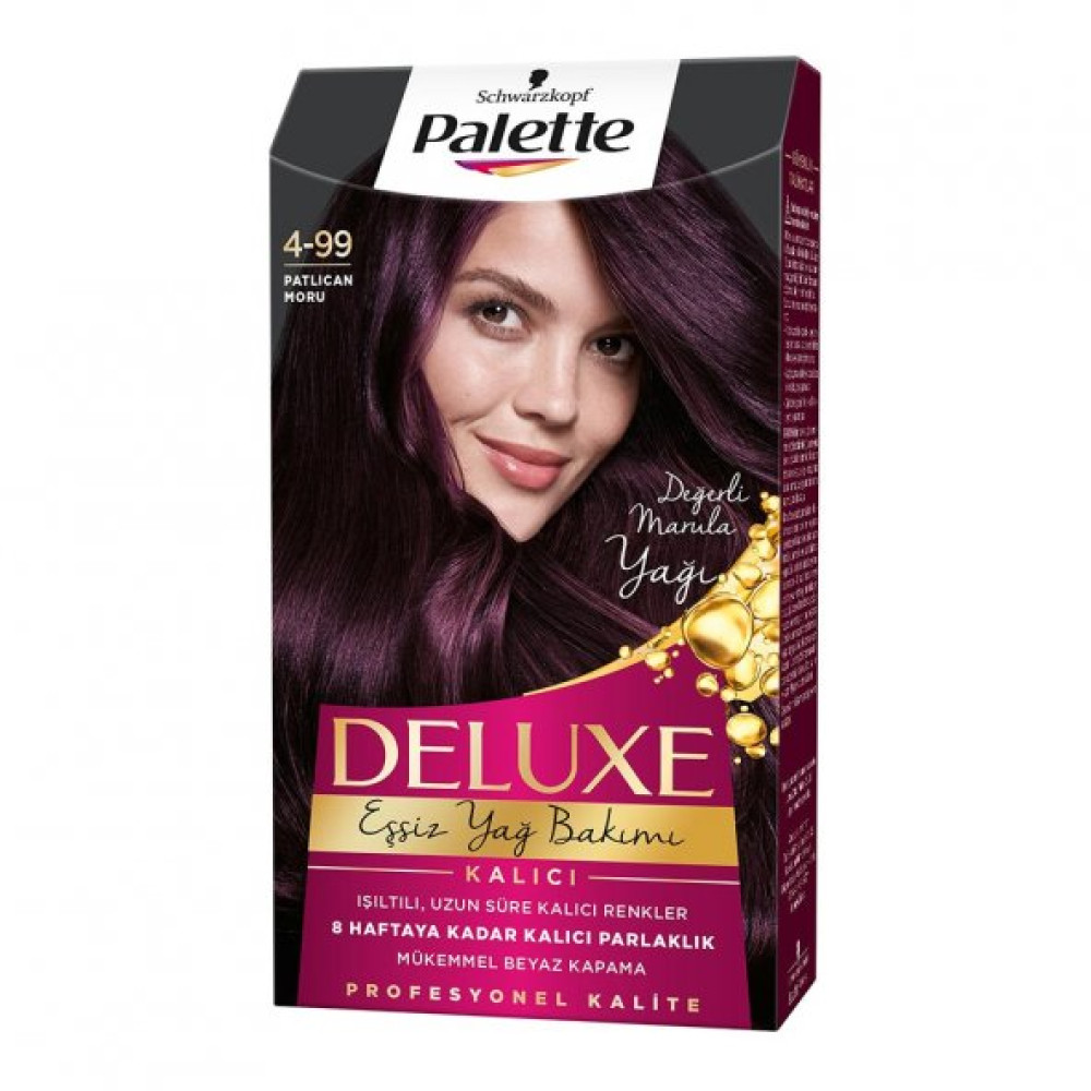 Palette Deluxe Patlican Moru 4-99 Saç Bakım Maskeleri & Serumlar & Spreyler Fiyatı
