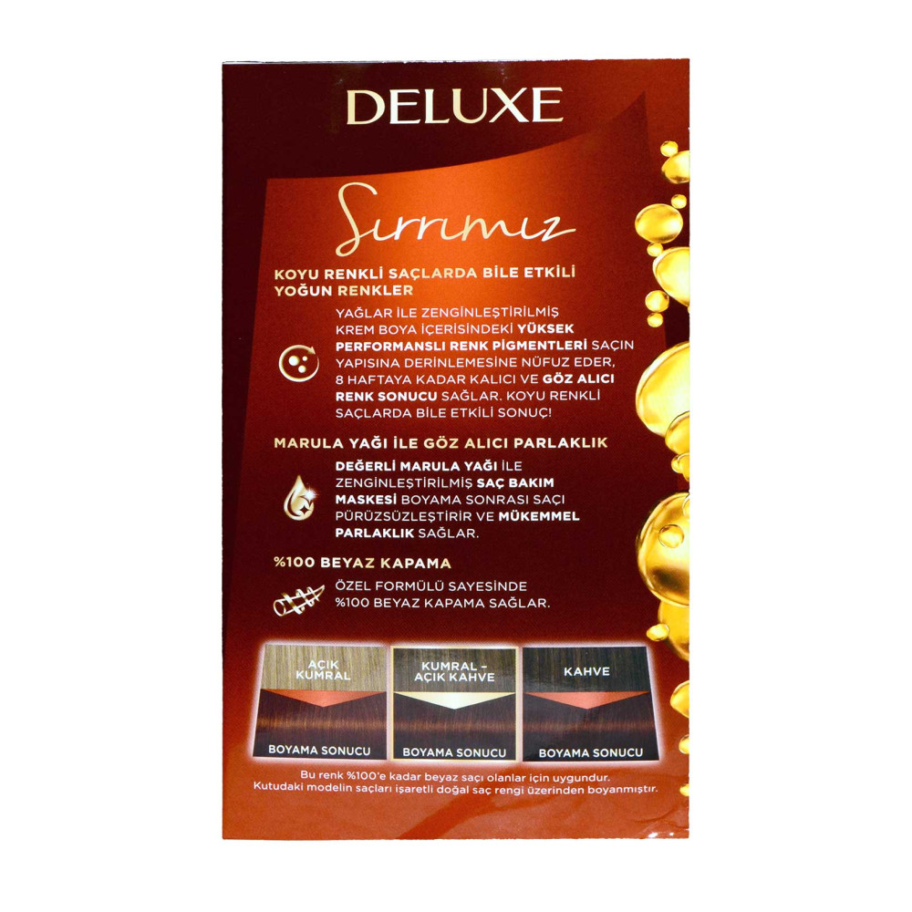 Palette Deluxe Saç Boyası No:5-680 Altın Kestane