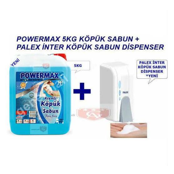Palex 3450-K 1000 cc Krom Kaplama İnter Köpük Dispenseri