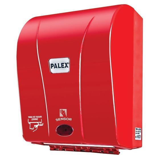 Palex 3490-B 21 cm Kırmızı Otomatik Havlu Dispenseri
