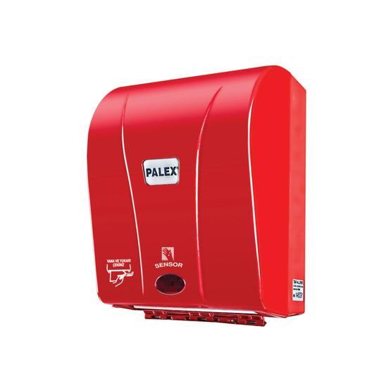 Palex 3490-B 21 cm Kırmızı Otomatik Havlu Dispenseri