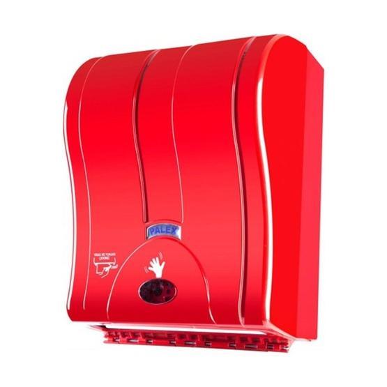 Palex 3490-B 21 cm Kırmızı Otomatik Havlu Dispenseri