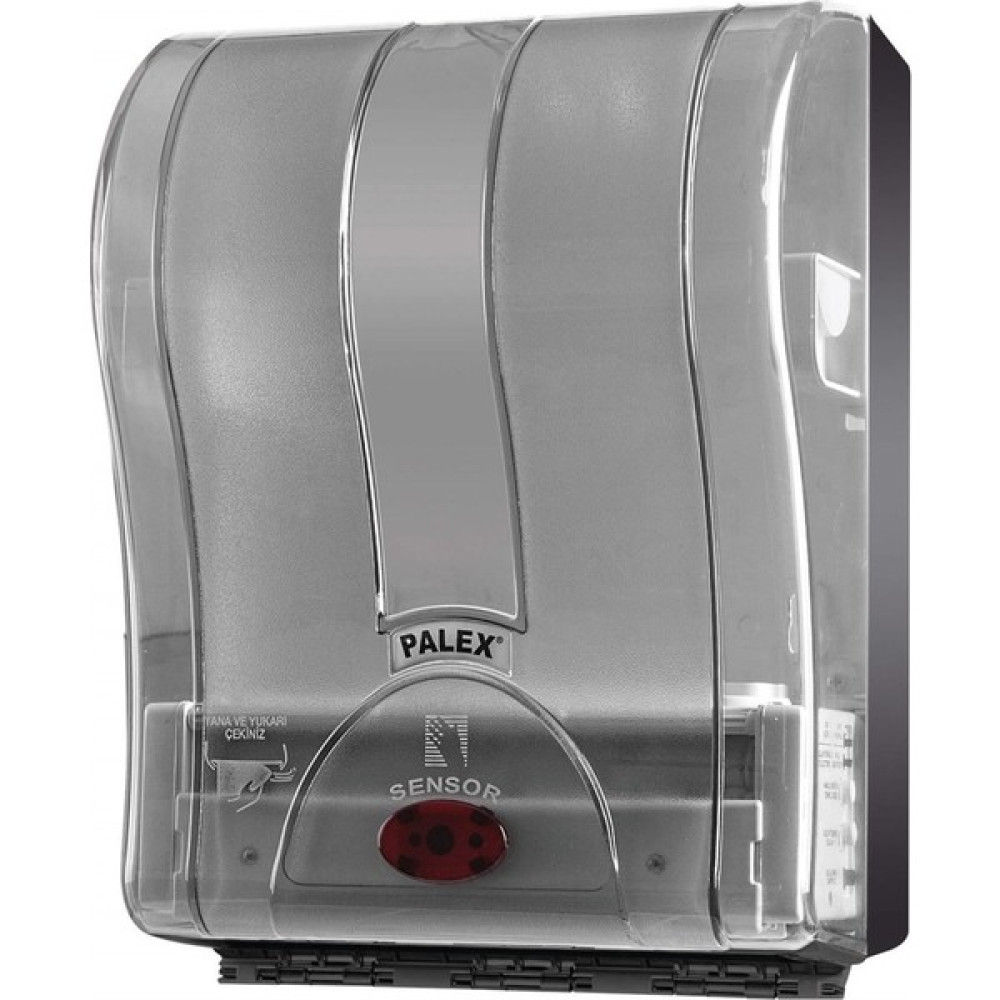 Palex 3491-2 Prestij Otomatik Havlu Dispenseri 21 CM Şeffaf Füme Dispenser Fiyatı