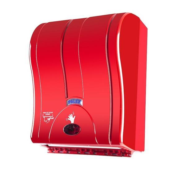 Palex 3491-B 21 cm Kırmızı Prestij Otomatik Havlu Dispenseri
