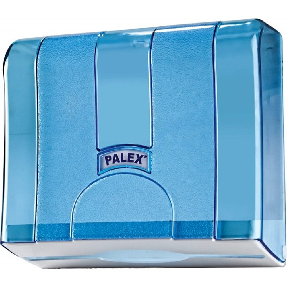 Palex 3570-1 Standart Z Katlı Kağıt Havlu Dispenseri Şeffaf Mavi Dispenser Fiyatı