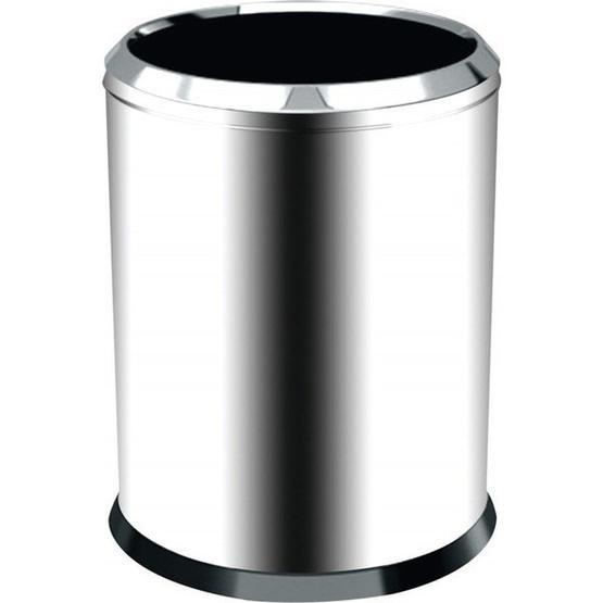 Palex 3820-32 32 lt Krom Çemberli Çöp Kovası