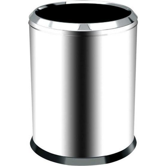 Palex 3820-32 32 lt Krom Çemberli Çöp Kovası