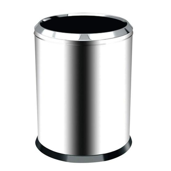 Palex 3820-32 32 lt Krom Çemberli Çöp Kovası