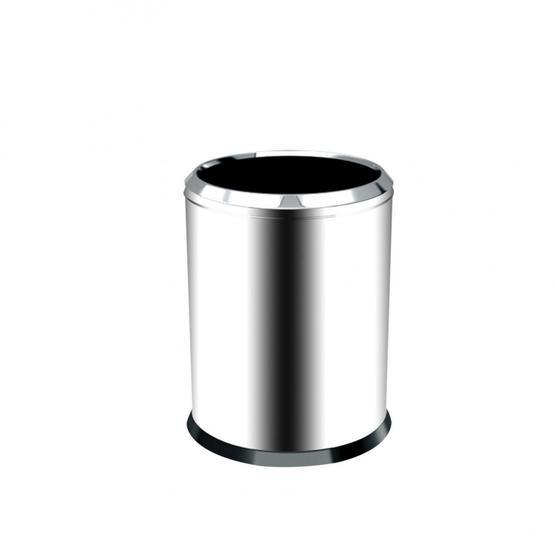 Palex 3820-8 8 lt Krom Çemberli Çöp Kovası