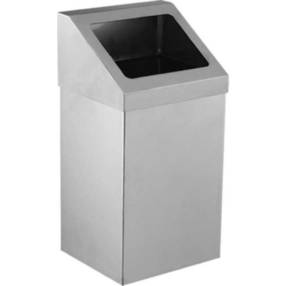 Palex 3834-380 Metal Açık Çatı Kapaklı Çöp Kovası 80 Litre Çöp Kovaları Fiyatı