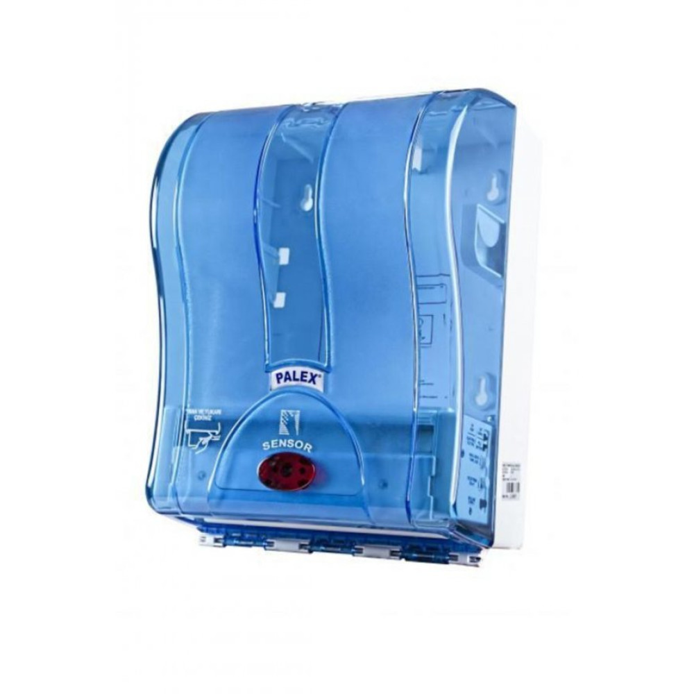 Palex Prestij Otomatik Havlu Dispenseri 21 Cm (Seffaf Mavi) Bataryalar Fiyatı